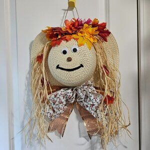 Scarecrow Hat Wreath